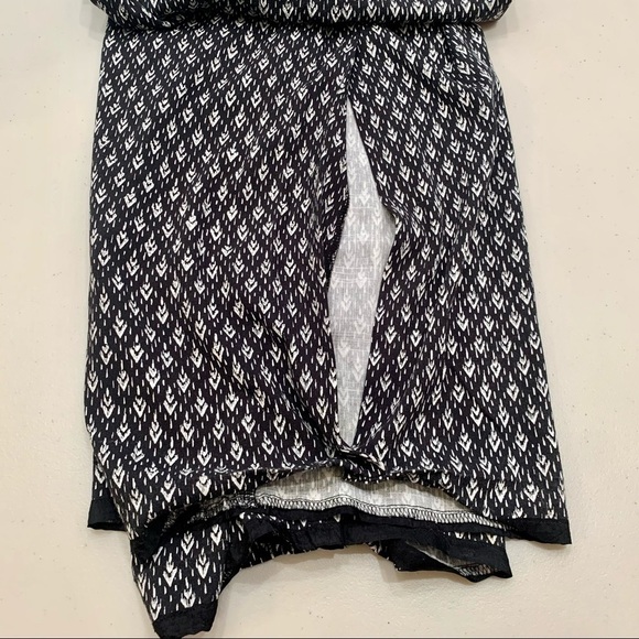 Anthropologie Pants Adult Small Black&White Elevenses High Waist Wide Leg Women - Picture 6 of 11